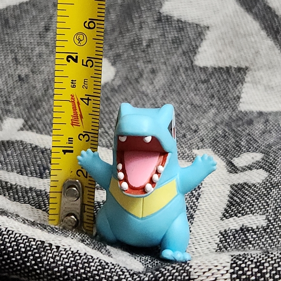 Jazwares Pokemon from Battle Ready Set Figure Totodile 1.5" - Picture 6 of 6